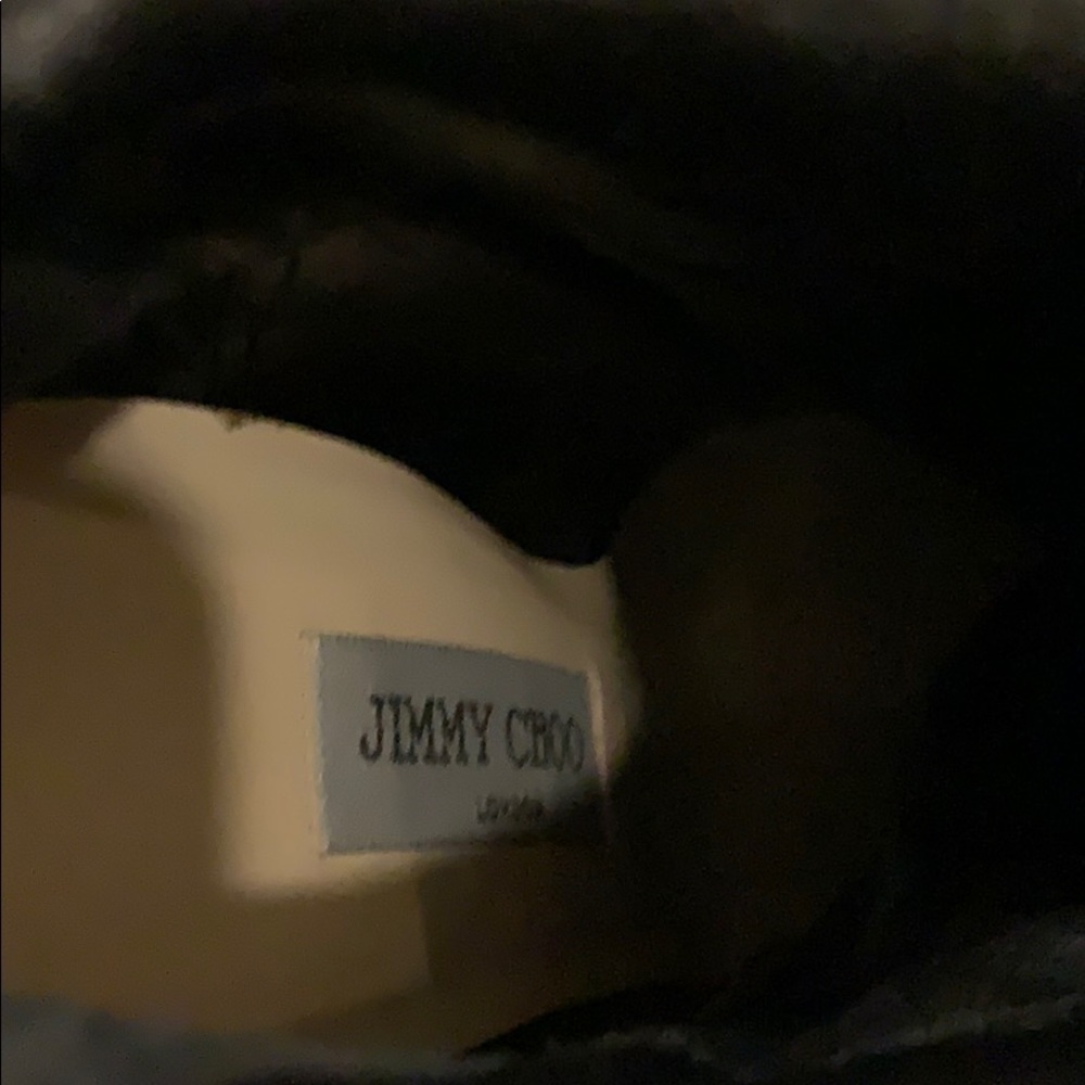 Jimmy Choo Black Stiletto Boots 39 9 Perfect - Picture 10 of 13